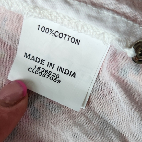 100% Cotton Floral print Cottagecore side button Sleeveless Tank Midi Maxi Dress - Picture 16 of 16